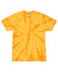 Tie-Dye Adult Spider T-Shirt spider gold FlatFront