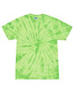 Tie-Dye Adult Spider T-Shirt spider lime FlatFront