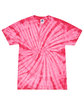 Tie-Dye Adult Spider T-Shirt spider pink FlatFront