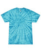Tie-Dye Adult Spider T-Shirt spider turquoise FlatFront