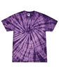 Tie-Dye Adult Spider T-Shirt spider purple FlatFront
