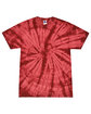 Tie-Dye Adult Spider T-Shirt spider crimson FlatFront