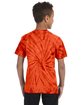 Tie-Dye Youth Spider T-Shirt spider orange ModelBack