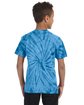 Tie-Dye Youth Spider T-Shirt spider turquoise ModelBack