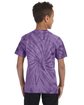Tie-Dye Youth Spider T-Shirt spider purple ModelBack