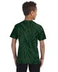 Tie-Dye Youth Spider T-Shirt spider green ModelBack