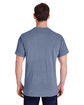 Tie-Dye Collegiate Cotton T-Shirt denim ModelBack
