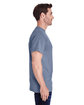 Tie-Dye Collegiate Cotton T-Shirt denim ModelSide