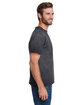 Tie-Dye Adult Oil Wash T-Shirt black ModelSide