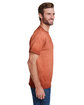 Tie-Dye Adult Oil Wash T-Shirt orange ModelSide