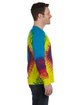 Tie-Dye Adult Long-Sleeve T-Shirt reactive rainbow ModelSide