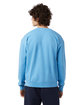 Champion Unisex Garment Dyed Sweatshirt delicate blue ModelBack
