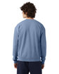 Champion Unisex Garment Dyed Sweatshirt saltwater ModelBack