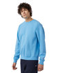 Champion Unisex Garment Dyed Sweatshirt delicate blue ModelQrt