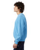 Champion Unisex Garment Dyed Sweatshirt delicate blue ModelSide