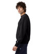 Champion Unisex Garment Dyed Sweatshirt black ModelSide