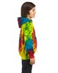 Tie-Dye Youth Pullover Hooded Sweatshirt  ModelSide
