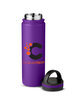 CORE365 24oz Vacuum Bottle campus purple DecoSide