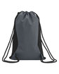 CORE365 Drawstring Bag carbon ModelBack