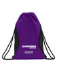 CORE365 Drawstring Bag campus purple DecoFront