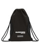 CORE365 Drawstring Bag black DecoFront