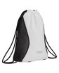 CORE365 Drawstring Bag white ModelQrt