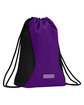 CORE365 Drawstring Bag campus purple ModelQrt