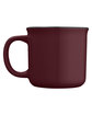 CORE365 12oz Ceramic Mug burgundy ModelBack