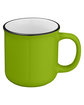 CORE365 12oz Ceramic Mug acid green ModelQrt