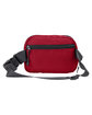 CORE365 Essentials Fanny Pack Belt Bag red ModelBack