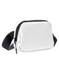 CORE365 Essentials Fanny Pack Belt Bag white ModelQrt