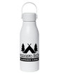 CORE365 22oz Recycled Aluminum Water Bottle white DecoFront