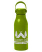 CORE365 22oz Recycled Aluminum Water Bottle acid green DecoFront