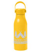 CORE365 22oz Recycled Aluminum Water Bottle campus gold DecoFront