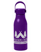 CORE365 22oz Recycled Aluminum Water Bottle campus purple DecoFront