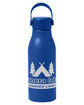 CORE365 22oz Recycled Aluminum Water Bottle true royal DecoFront