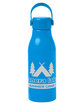 CORE365 22oz Recycled Aluminum Water Bottle electric blue DecoFront