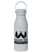 CORE365 22oz Recycled Aluminum Water Bottle platinum DecoFront