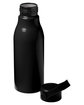 CORE365 22oz Recycled Aluminum Water Bottle black ModelQrt