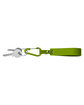 CORE365 Loop Keychain acid green ModelBack