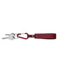 CORE365 Loop Keychain burgundy ModelBack