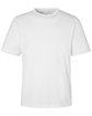 CORE365 Unisex Capital Performance T-Shirt white OFFront