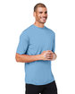 CORE365 Unisex Capital Performance T-Shirt columbia blue ModelQrt