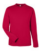 CORE365 Unisex Capital Long-Sleeve Performance T-Shirt classic red OFFront