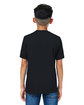 CORE365 Youth Capital Performance T-Shirt black ModelBack