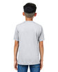 CORE365 Youth Capital Performance T-Shirt platinum ModelBack