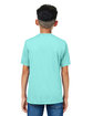 CORE365 Youth Capital Performance T-Shirt sea glass ModelBack