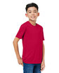 CORE365 Youth Capital Performance T-Shirt classic red ModelQrt