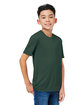 CORE365 Youth Capital Performance T-Shirt forest ModelQrt