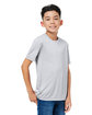 CORE365 Youth Capital Performance T-Shirt platinum ModelQrt